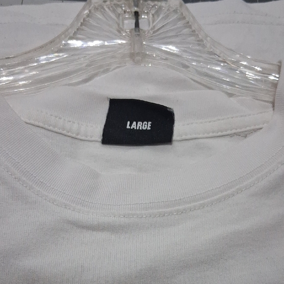 Revenge Clothing White Tee with Black Graphic - Picture 3 of 8